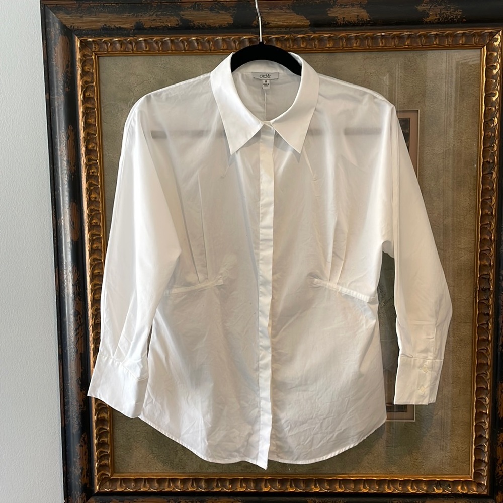 Caché Vintage Perfect White Shirt